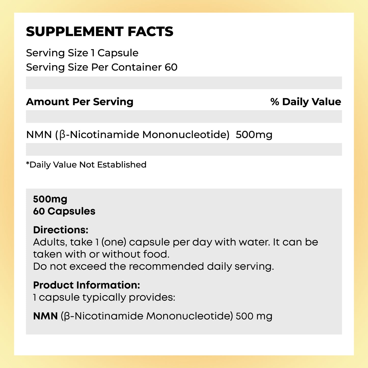 Element 5™ NMN - Nicotinamide Mononucleotide