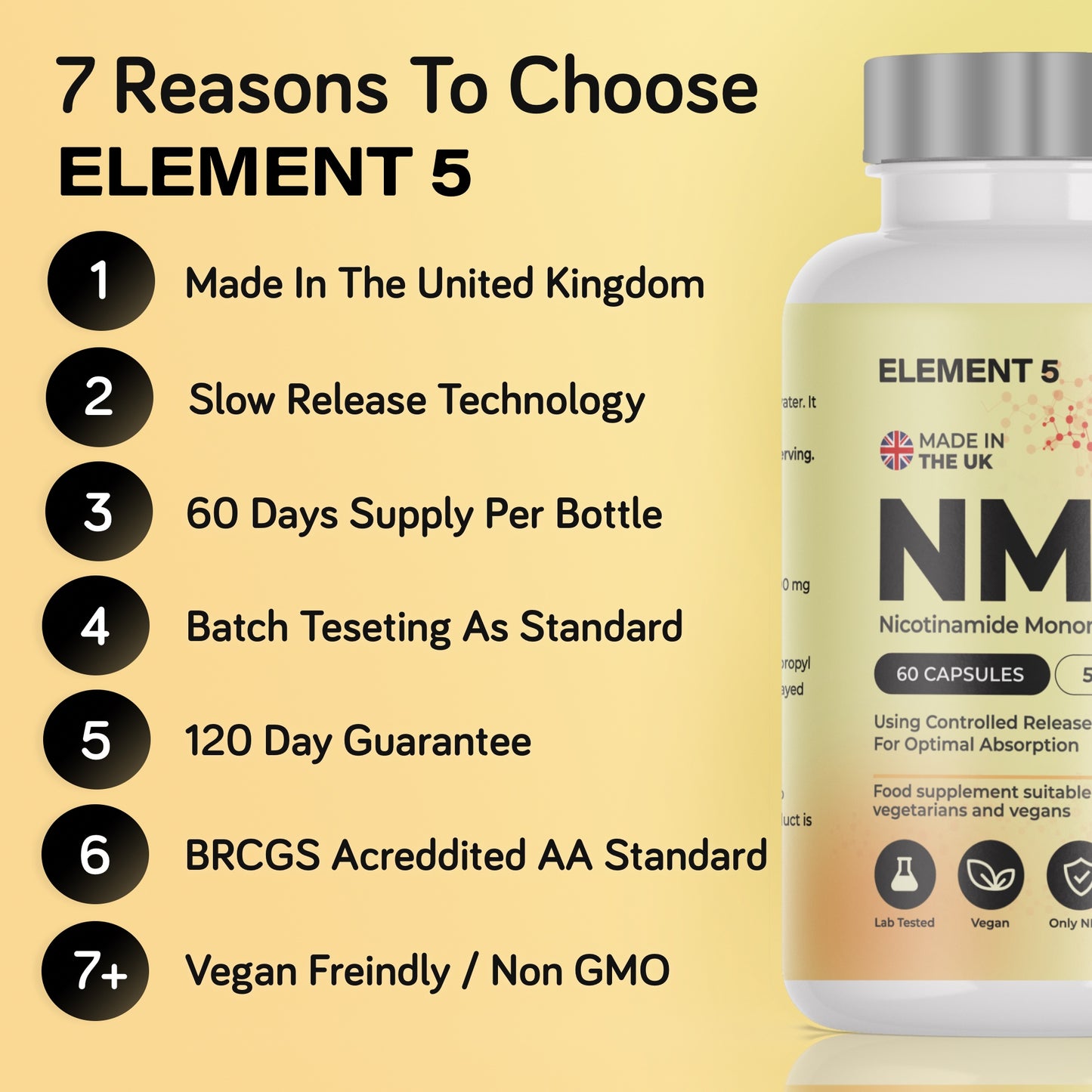 Element 5™ NMN - Nicotinamide Mononucleotide